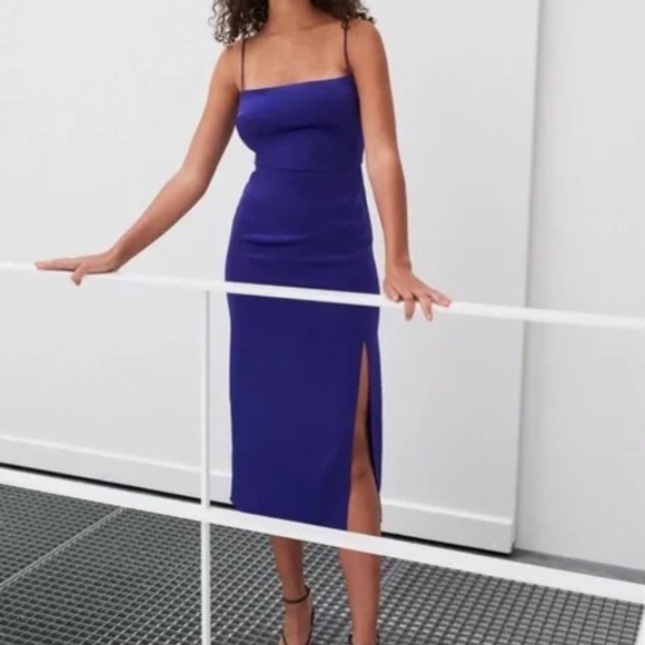 Aritzia Babaton Atrium Satin Dress, Size 08 - Picture 4 of 7